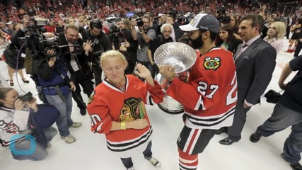 Chicago Blackhawks -- Topless Turn Up W/ Stanley Cup