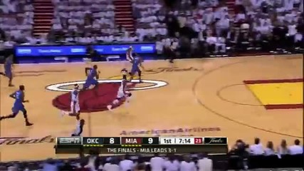 Dwyane Wade against Oklahoma (highlights game 5)