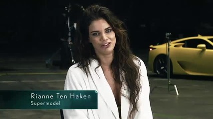 Lexus Supercar Meets Supermodel 