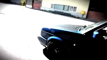 Blue Vw Golf Mk2 Gti 16v