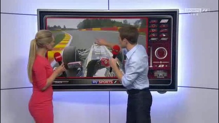 Формула 1 - Квалификация - Белгия 2012 - Част 2 [ 6 ] - Sky Sports F1