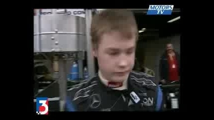 Accident F3 anglaise 2008 Monza 