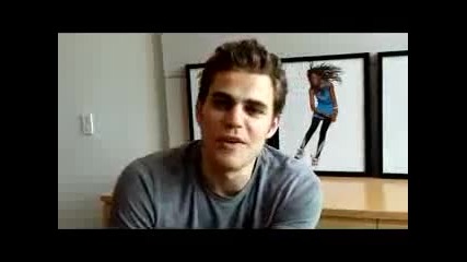 Paul Wesley from the Vampire Diaries at Seventeen