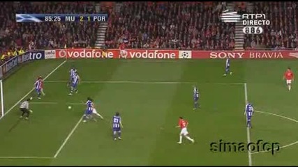 07.04 Манчестър Юнайтед - Порто 2:2 Карлос Тевес супер гол