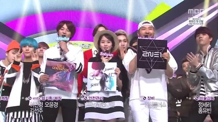 140322 Snsd - Mr. Mr. + Today's Winner @ Music Core