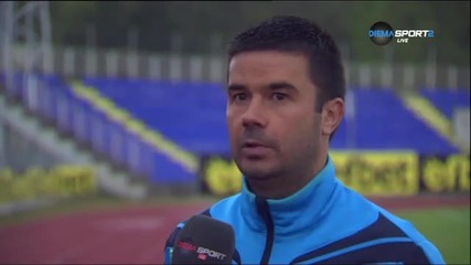 Мнението на Йордан Тодоров след загубата от Берое