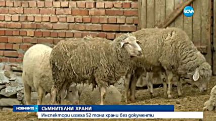 Инспектори иззеха 52 тона храни без документи