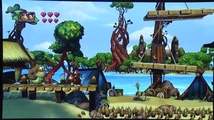 E3 2013: Donkey Kong Country: Tropical Freeze - Mangrove Cove Gameplay