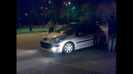 drift peugeot 207 дзъма