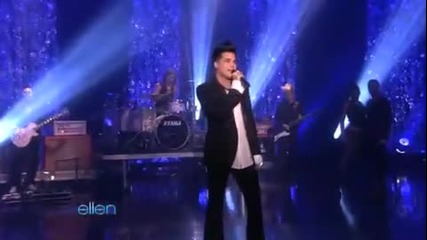Adam Lambert - If I Had You - live@the Ellen Degeneres Show (05 19 10) 