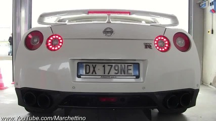Много здрав звук от Nissan Gtr !