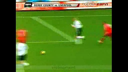 Derby County vs Liverpool 0:1 gol na Fernando torres