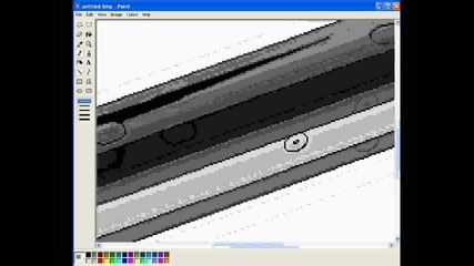How to draw a Psp in Ms Paint