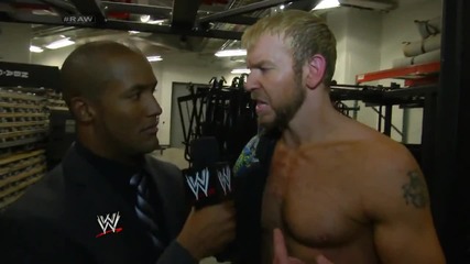 Big E and Christian are set to clash - Raw Fallout - March 24, 2014