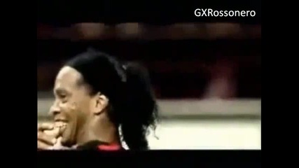 Ronaldinho - skills in Milan