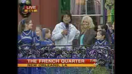 Britney At Mardi Gras 2006