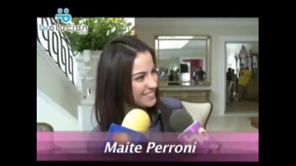 Entrevista Maite Perroni de Triunfo Del Amor (tda) 
