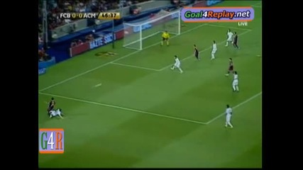 25.08.10 - Барселона 1:0 Милан - Давид Вия Гол