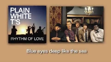 Plain White Ts - Rhythm Of Love - Lyrics Video