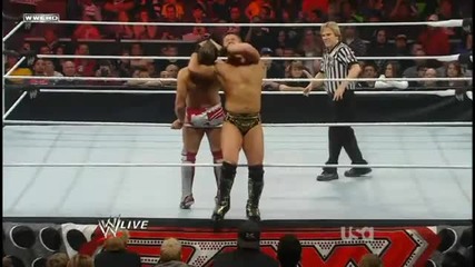 The Miz - Neckbreaker in the Second Rope