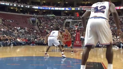 Derrick Rose Breaks Andre Miller's Ankle Hd 720p