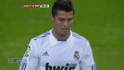 Cristiano Ronaldo vs Espanyol Home 21 09 2010 All goal