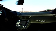 Lamborghini Aventador в България - Drag Onboard