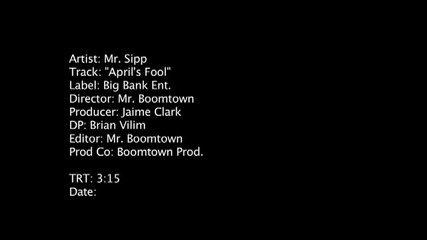 Mr Sipp ft Ca$h Out - April Fool