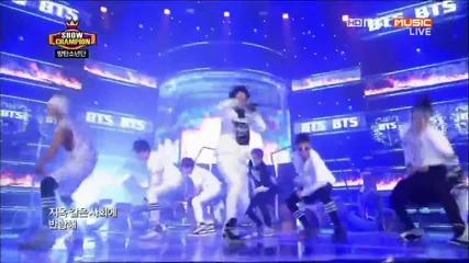 Bts - We Are Bulletproof Part2 + No More Dream @ M B C Show Champion Debut Stage [ 19.06. 2013 ] H D