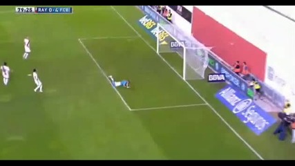 Райо Валекано - Барселона 0:4,фабрегас (80)