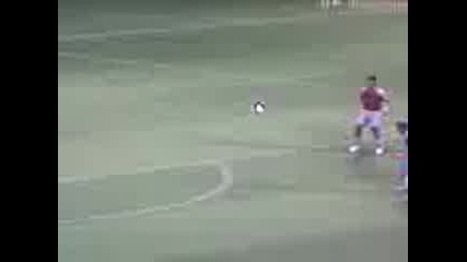asistenciq na jilberto i gol na fabregas na fifa08 