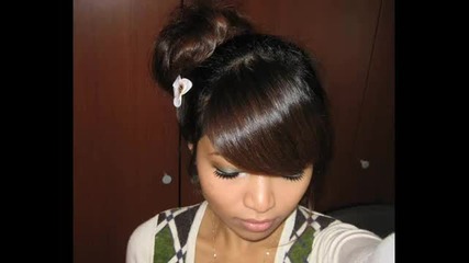 Big Harajuku Side Bun Hair Tutorial