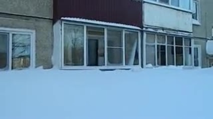 До къде стига снега в Русия