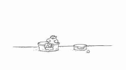 Simon's Cat in 'catnap'