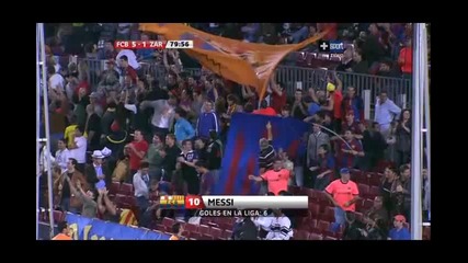 Barcelona Zaragozza 5 1 Messi