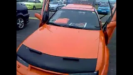 Opel Calibra tuning car 