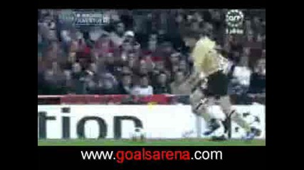 Real Madrid - Juventus Del Piero Gol 1 - 0