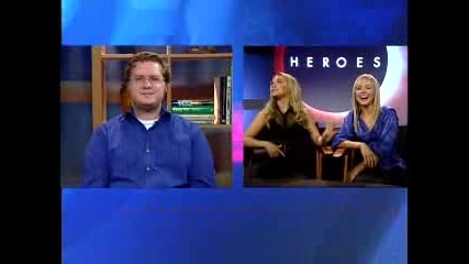 Kristen Bell И Hayden Говорят За Heroes
