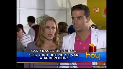 Las frases de Teresa , Hoy 