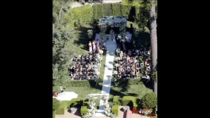 Снимки на Avril Lavigne от сватбата й!