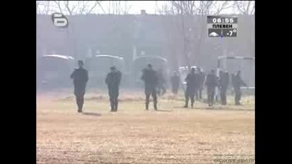 btv 21.12.2007 Новините сутринта - Професионални войници - набор 