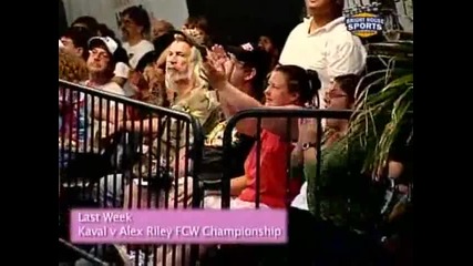 Fcw Alex Riley on the Aksana Show