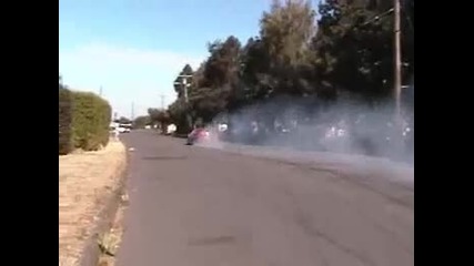 Motorsports Supra burnout 