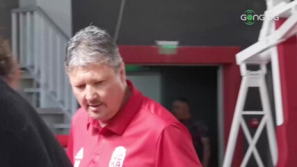 Любо Пенев също е в залата за пресконференцията на БК ЦСКА