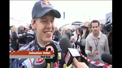 Vettel singing in Finnish xd 