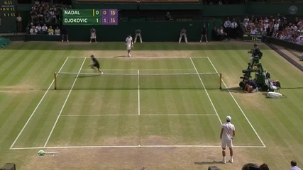 Nadal vs Djokovic - Wimbledon 2011! - The Full Match! - Part 4/12!