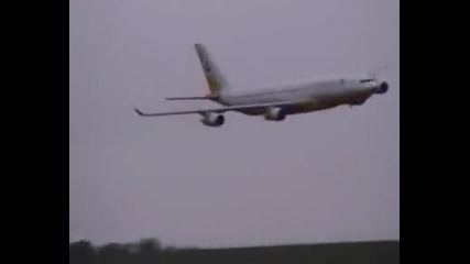 Тестване на Rc Airliner A340 