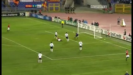 As Roma v Bayern Munich Sky Highlights - football video 23.11.10 