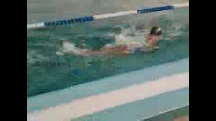 Адито плува делфин