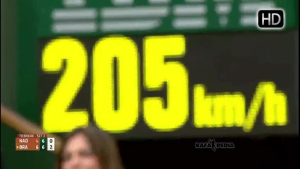 Nadal vs Brands - Roland Garros 2013!